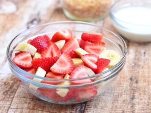 Fruity, Frozen Dog Treat Recipe | Strawberries and Bananas | Dogfood.guru