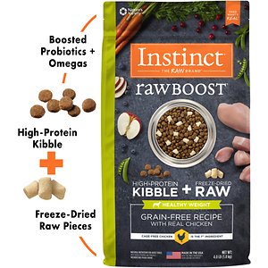 Instinct by Nature's Variety Raw Boost Healthy Weight Grain-Free Chicken Recipe Dry Dog Food