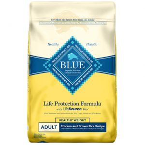 Blue Buffalo Life Protection Formula Healthy Weight Adult Chicken & Brown Rice Recipe Dry Dog Food